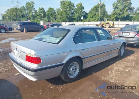 2001 BMW 740 Il from USA, damaged, VIN WBAGH83491DP27035